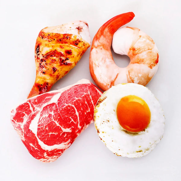 Plush Squeaky Banana Dog Chew Toy