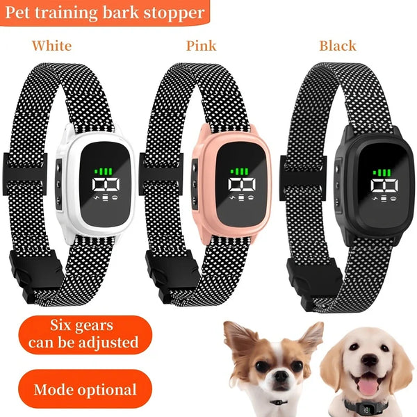 Automatic Rechargeable Anti-Bark Dog Collar