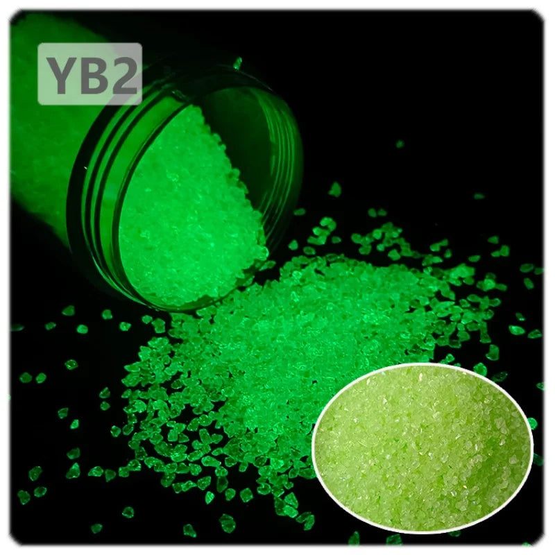Luminous Sand Glow In Dark Stone Pebble Garden Yard Outdoor Path Lawn Decoration Fish Tank Aquarium Home DIY Decor 3-5mm