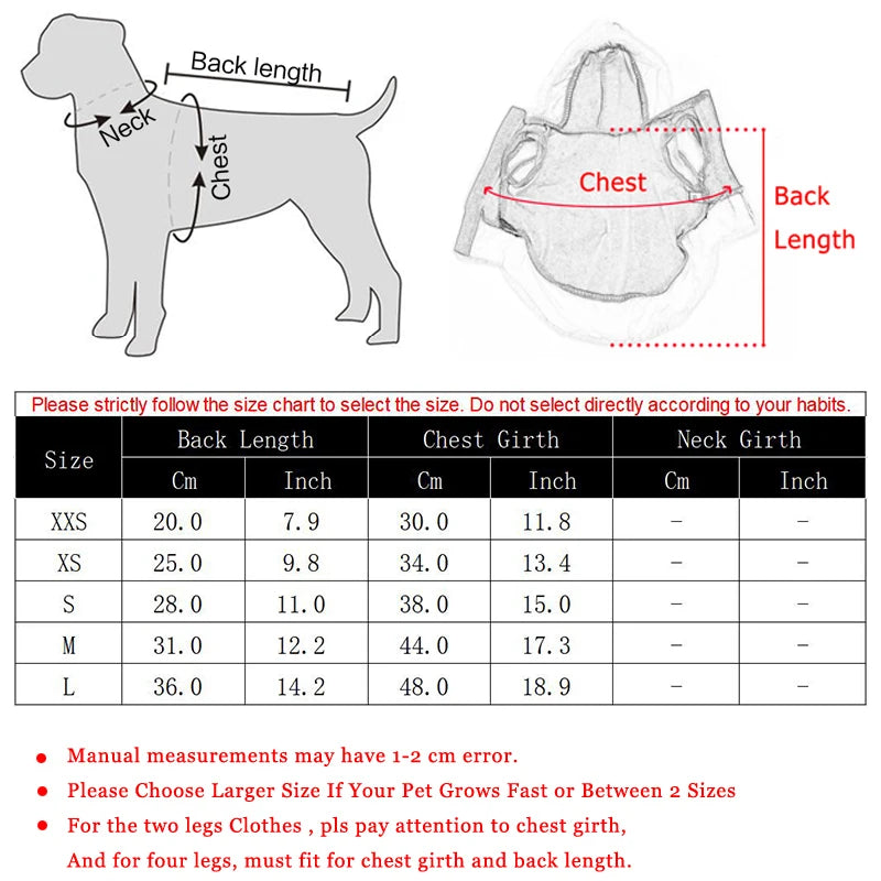 Santa Christmas Costume for Small Dogs & Cats