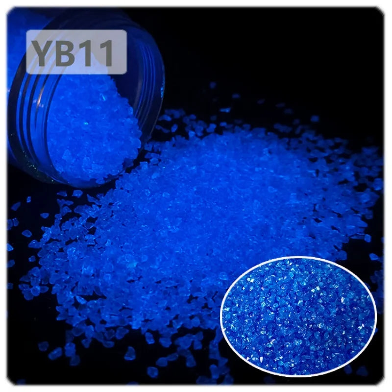 Luminous Sand Glow In Dark Stone Pebble Garden Yard Outdoor Path Lawn Decoration Fish Tank Aquarium Home DIY Decor 3-5mm