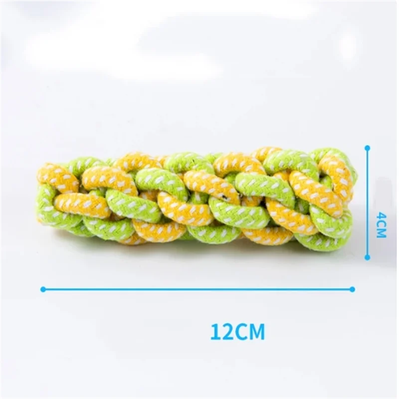 Interactive Cotton Rope Dog Toys - Chewable Fun for Puppies and Dogs