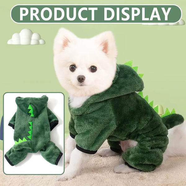 🦖🐾y Friend! 🐶🐱💚 Adorable Dinosaur Style pullover