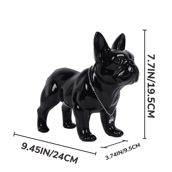 Resin French Bulldog Statue – Home Decor Gift
