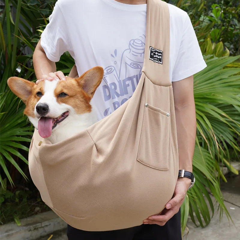 Pet Crossbody Sling Carrier Bag
