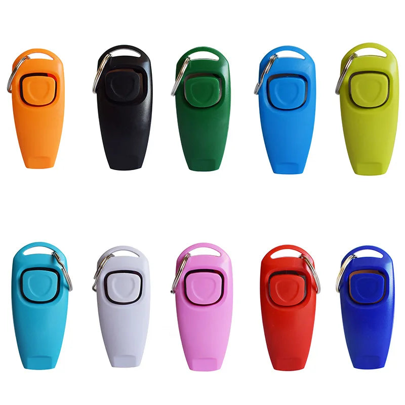 2-in-1 Dog Training Clicker & Whistle