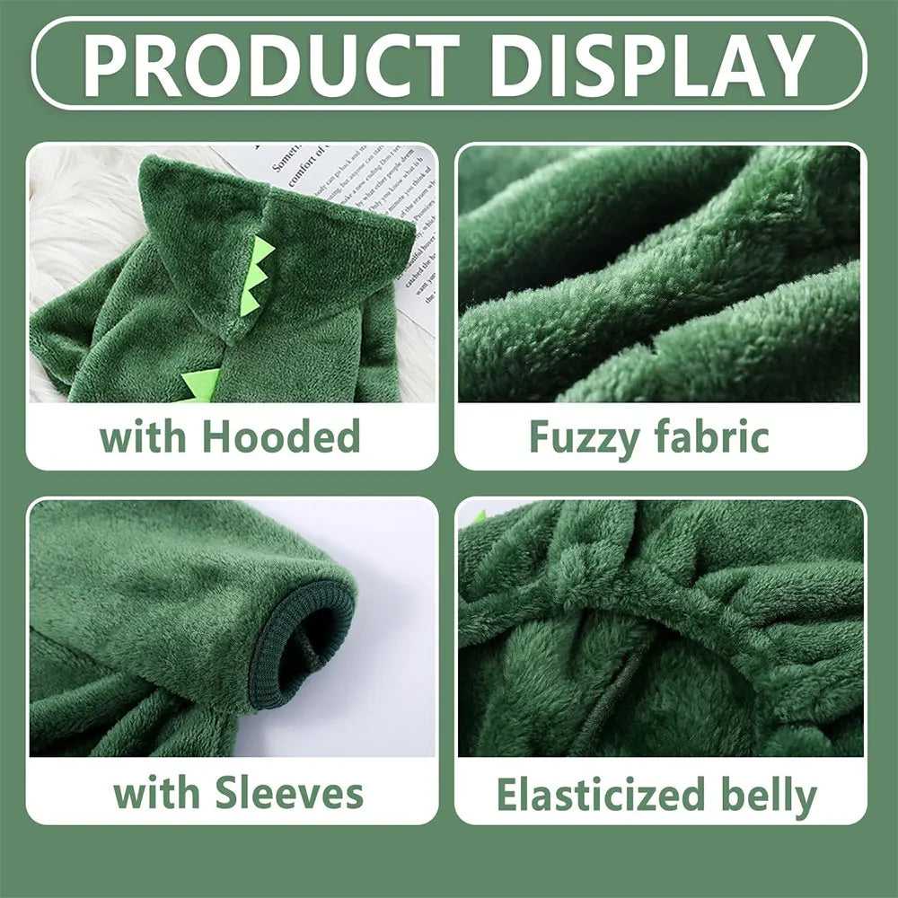 🦖🐾y Friend! 🐶🐱💚 Adorable Dinosaur Style pullover