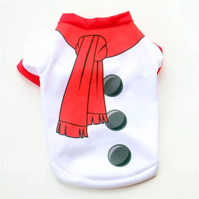 Christmas New Year Dog Clothing for Small & Medium Pets