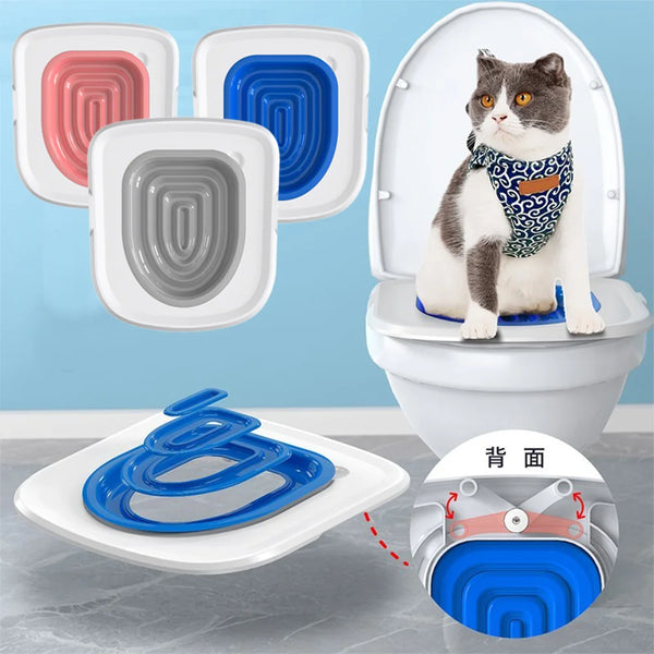 Best Plastic Cat Toilet Training Kit & Litter Mat