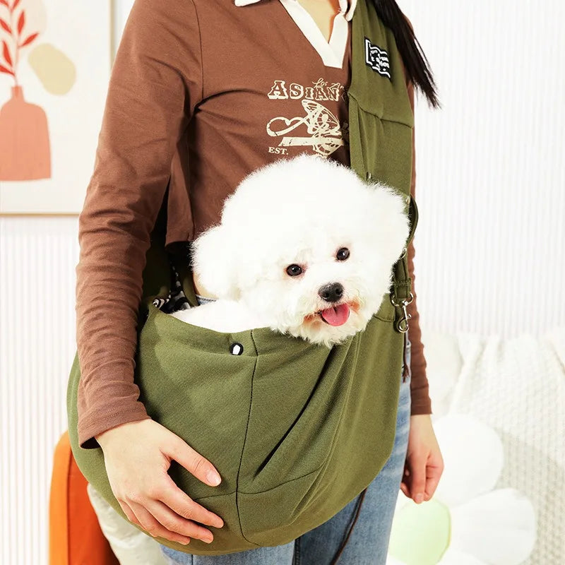 Pet Crossbody Sling Carrier Bag