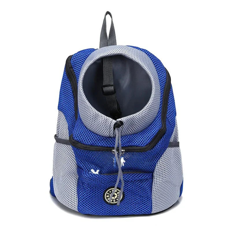 Pet Dog Carrier Backpack - Comfortable Travel Pack for Small & Medium Cat/Dog