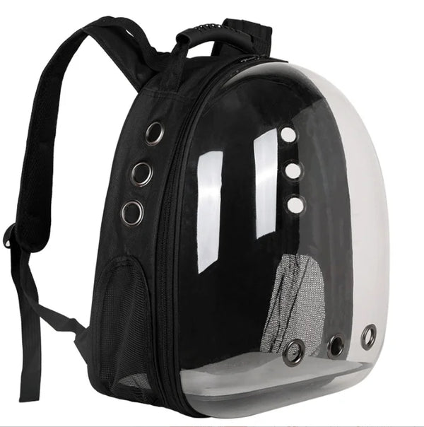 Transparent Portable Cat Backpack - Breathable Pet Space Capsule