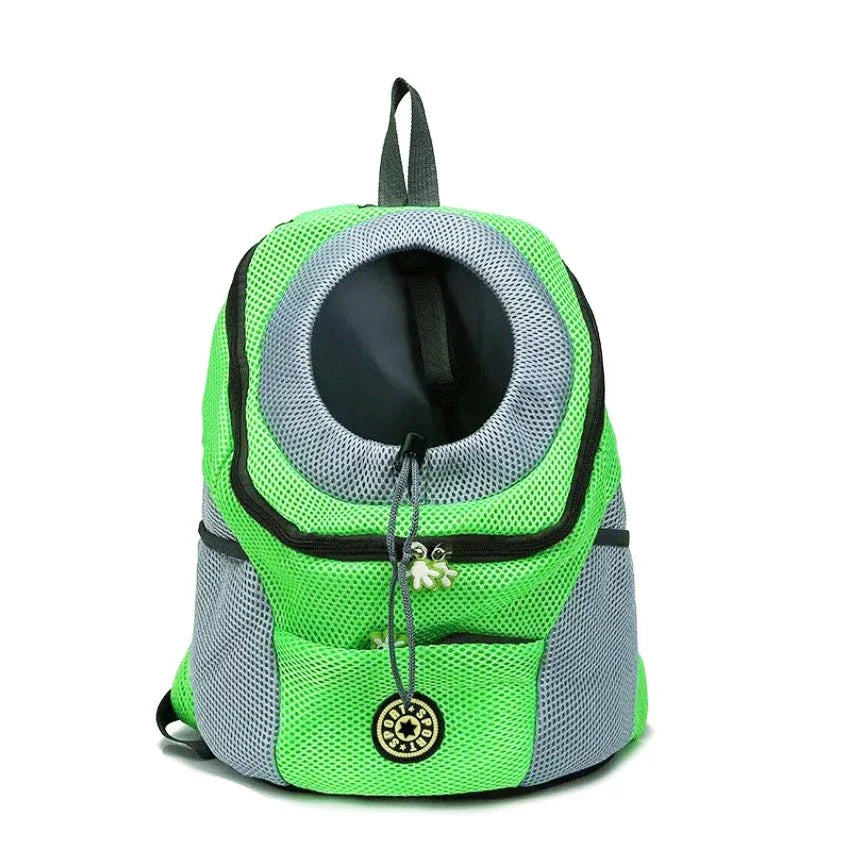 Pet Dog Carrier Backpack - Comfortable Travel Pack for Small & Medium Cat/Dog