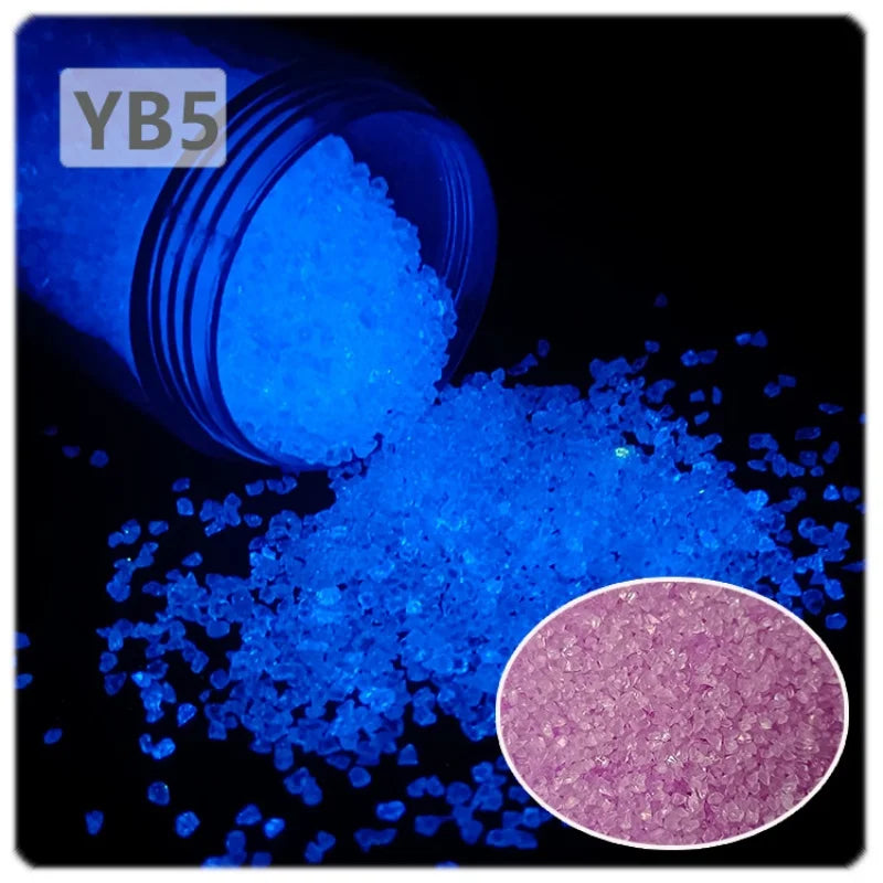 Luminous Sand Glow In Dark Stone Pebble Garden Yard Outdoor Path Lawn Decoration Fish Tank Aquarium Home DIY Decor 3-5mm