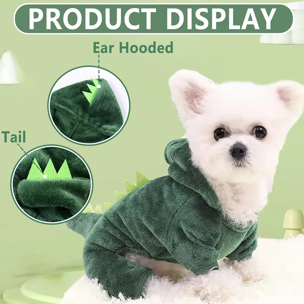 🦖🐾y Friend! 🐶🐱💚 Adorable Dinosaur Style pullover