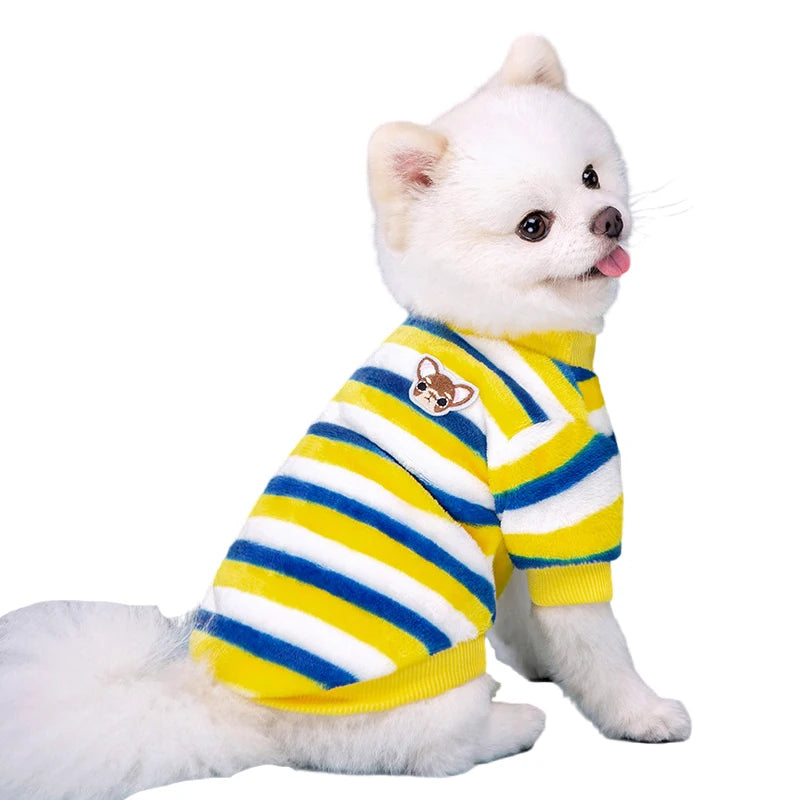 Rainbow Dog Fleece Vest Shirt for Pets