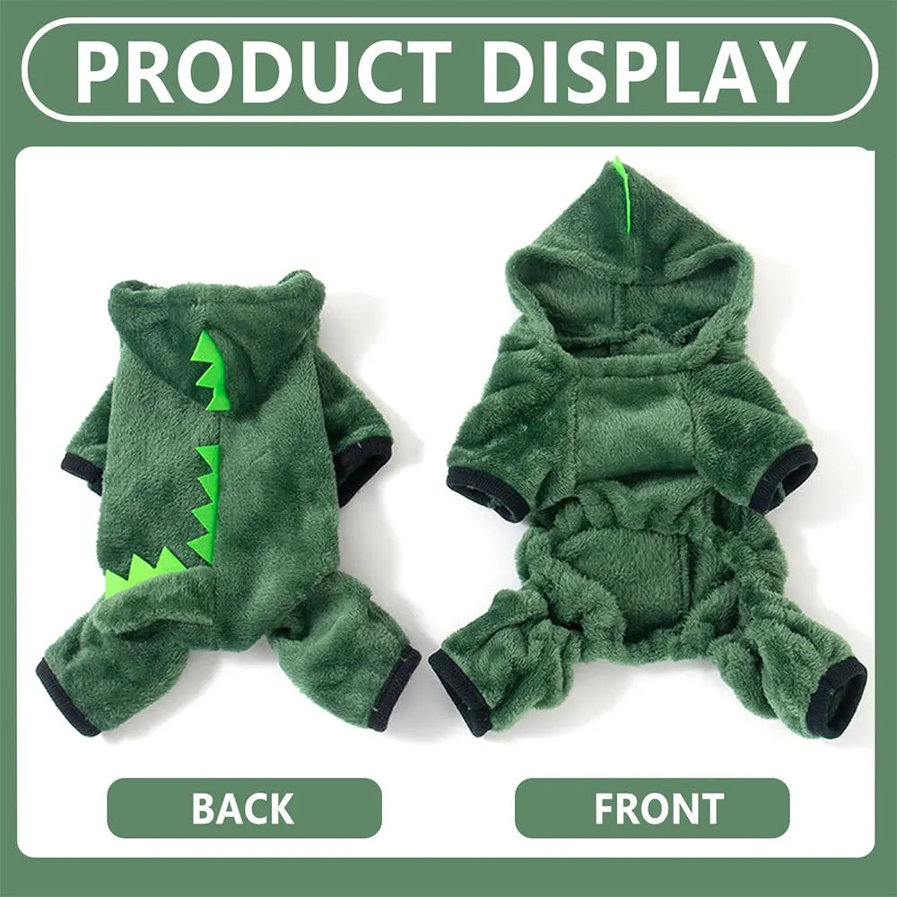 🦖🐾y Friend! 🐶🐱💚 Adorable Dinosaur Style pullover