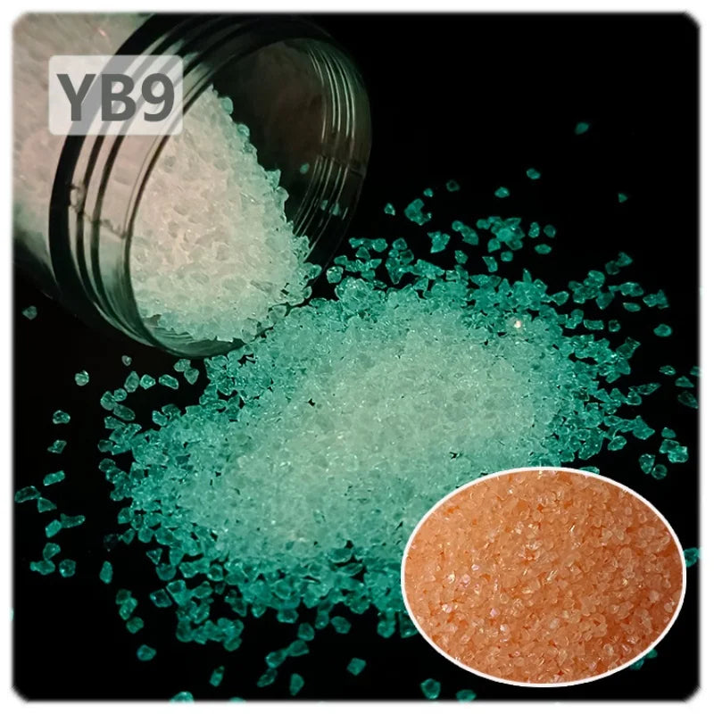 Luminous Sand Glow In Dark Stone Pebble Garden Yard Outdoor Path Lawn Decoration Fish Tank Aquarium Home DIY Decor 3-5mm
