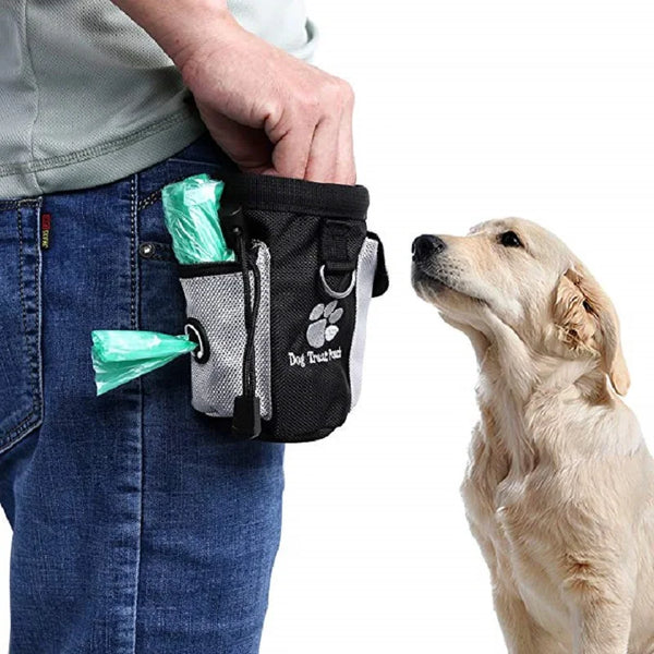 Portable Dog Treat Bag - Large Capacity Training Pouch