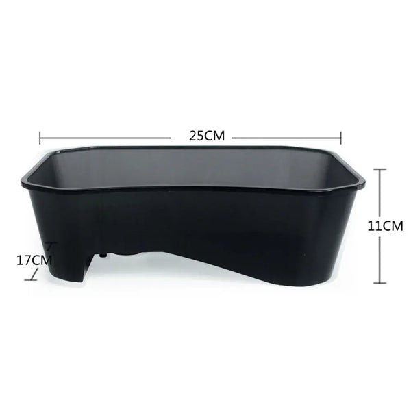 Square Reptile Turtle Vivarium Aquarium with Sunroof