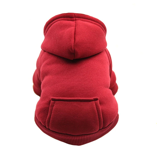 Fleece Pet Hoodie & Vest for Small to Medium Dogs