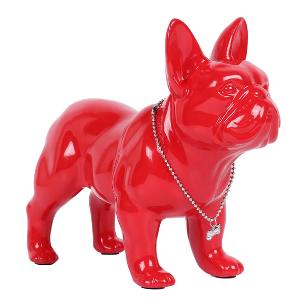 Resin French Bulldog Statue – Home Decor Gift